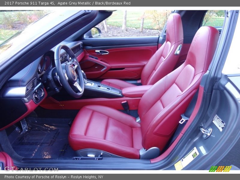 Front Seat of 2017 911 Targa 4S