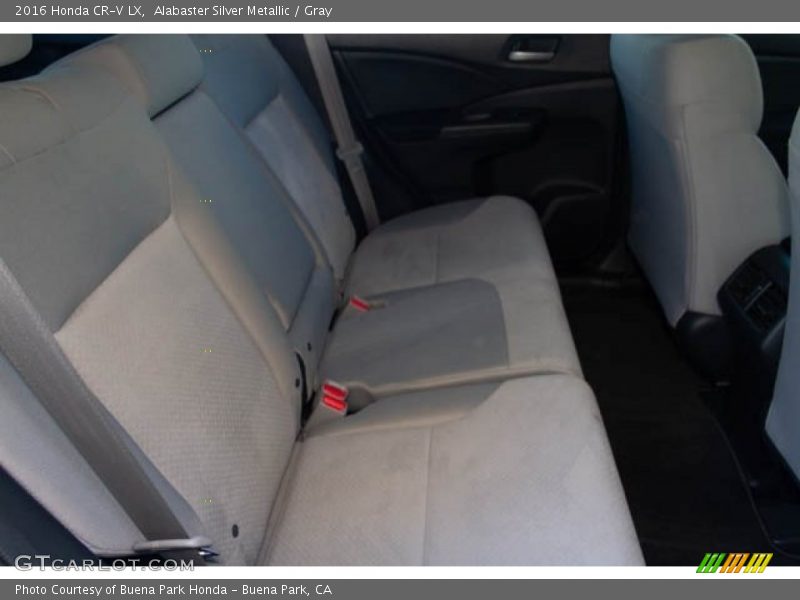 Alabaster Silver Metallic / Gray 2016 Honda CR-V LX