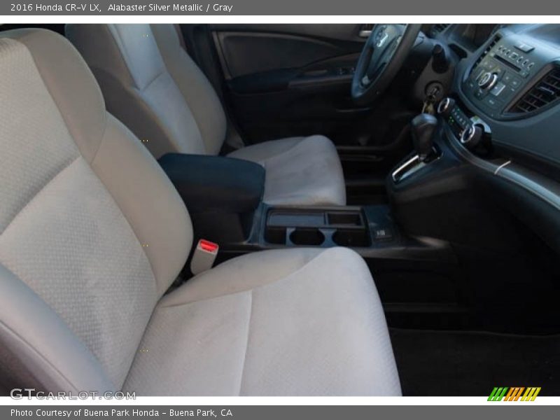 Alabaster Silver Metallic / Gray 2016 Honda CR-V LX