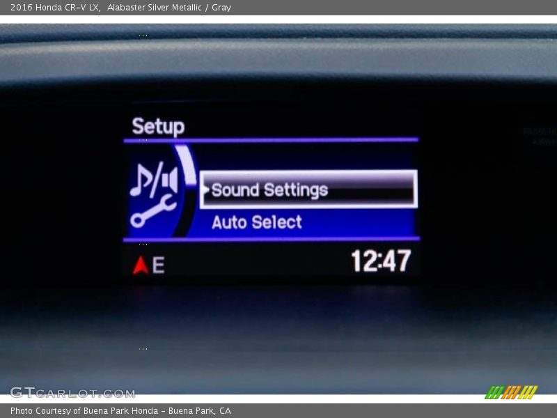 Alabaster Silver Metallic / Gray 2016 Honda CR-V LX