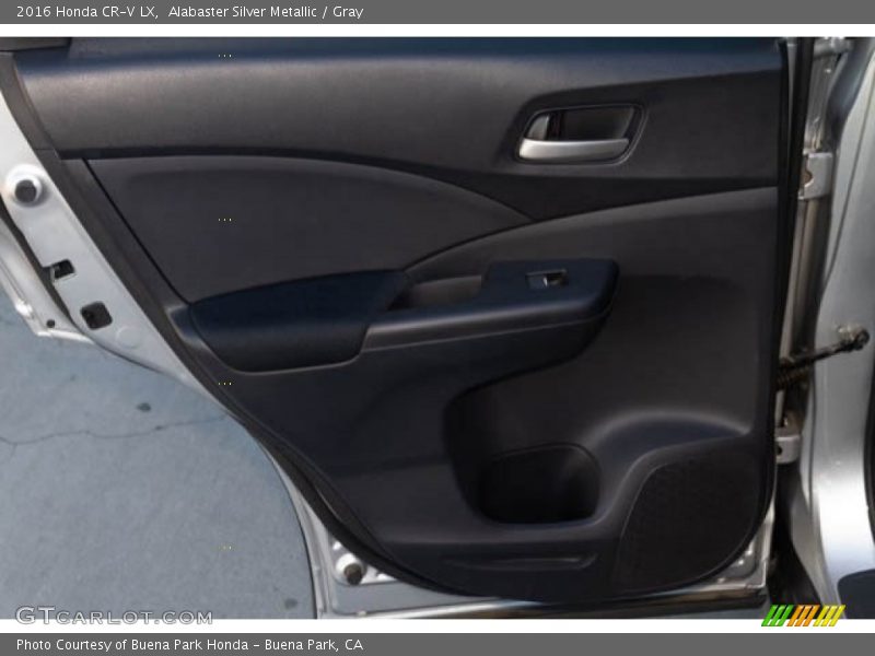 Alabaster Silver Metallic / Gray 2016 Honda CR-V LX