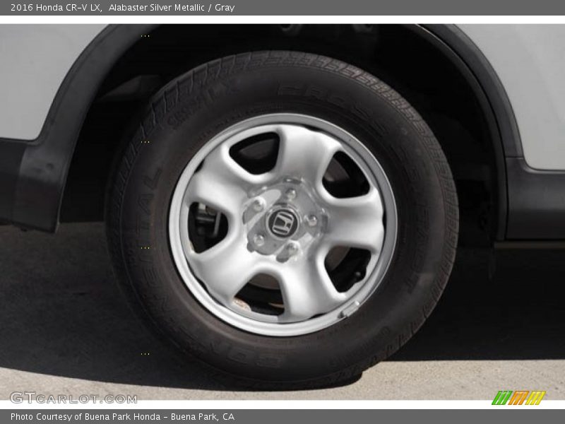 Alabaster Silver Metallic / Gray 2016 Honda CR-V LX