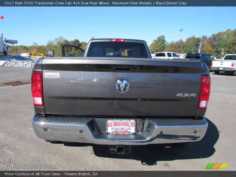 Maximum Steel Metallic / Black/Diesel Gray 2017 Ram 3500 Tradesman Crew Cab 4x4 Dual Rear Wheel