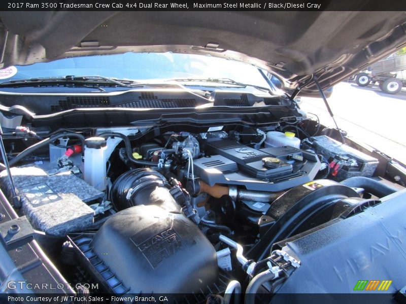 Maximum Steel Metallic / Black/Diesel Gray 2017 Ram 3500 Tradesman Crew Cab 4x4 Dual Rear Wheel