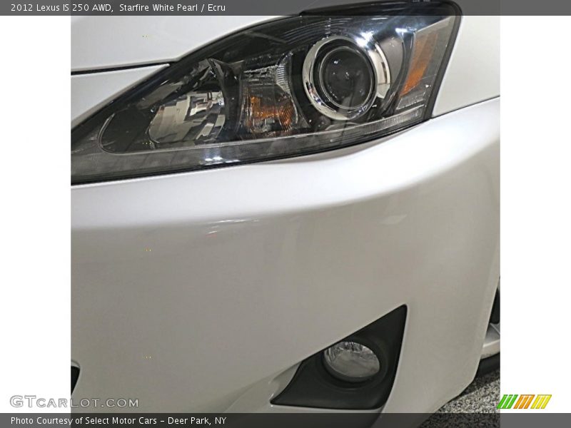 Starfire White Pearl / Ecru 2012 Lexus IS 250 AWD