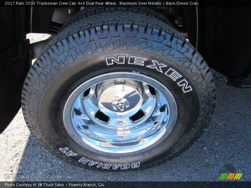 Maximum Steel Metallic / Black/Diesel Gray 2017 Ram 3500 Tradesman Crew Cab 4x4 Dual Rear Wheel
