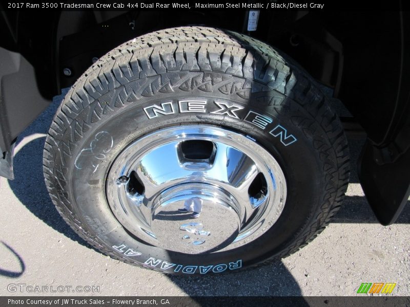 Maximum Steel Metallic / Black/Diesel Gray 2017 Ram 3500 Tradesman Crew Cab 4x4 Dual Rear Wheel