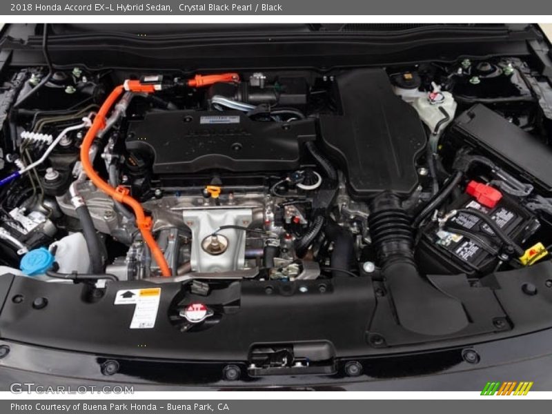  2018 Accord EX-L Hybrid Sedan Engine - 2.0 Liter DOHC 16-Valve VTEC 4 Cylinder Gasoline/Electric Hybrid