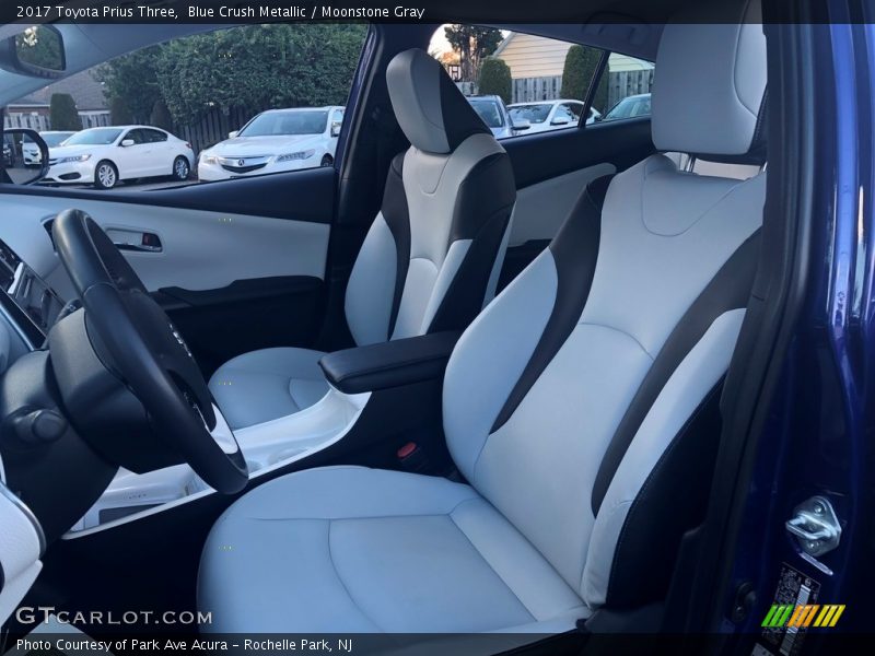 Blue Crush Metallic / Moonstone Gray 2017 Toyota Prius Three