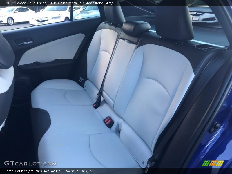 Blue Crush Metallic / Moonstone Gray 2017 Toyota Prius Three
