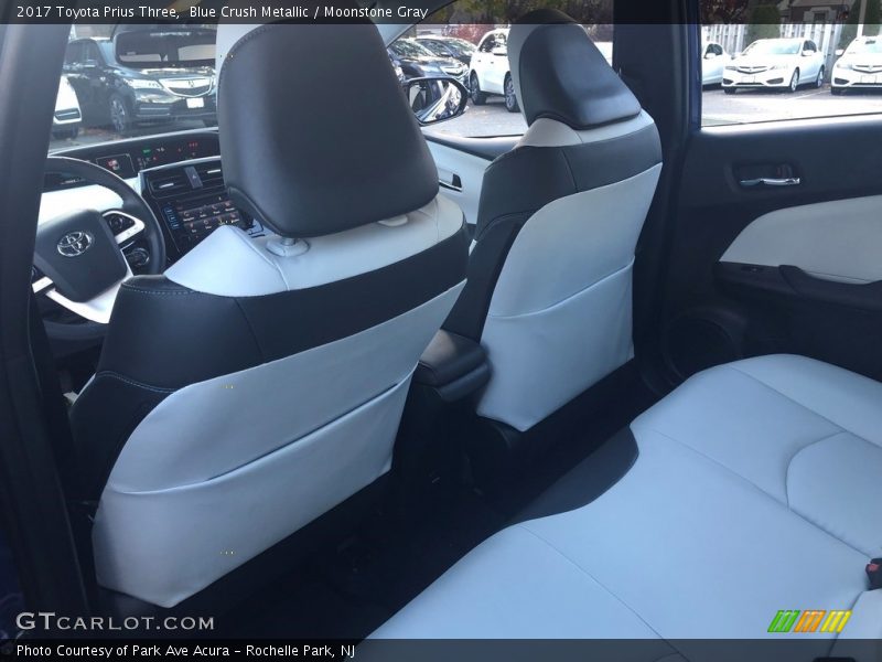 Blue Crush Metallic / Moonstone Gray 2017 Toyota Prius Three