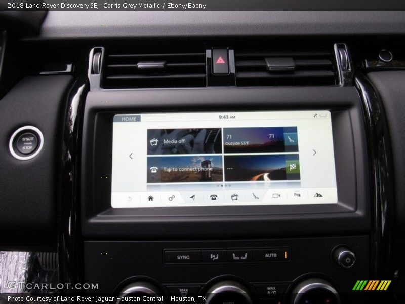 Corris Grey Metallic / Ebony/Ebony 2018 Land Rover Discovery SE