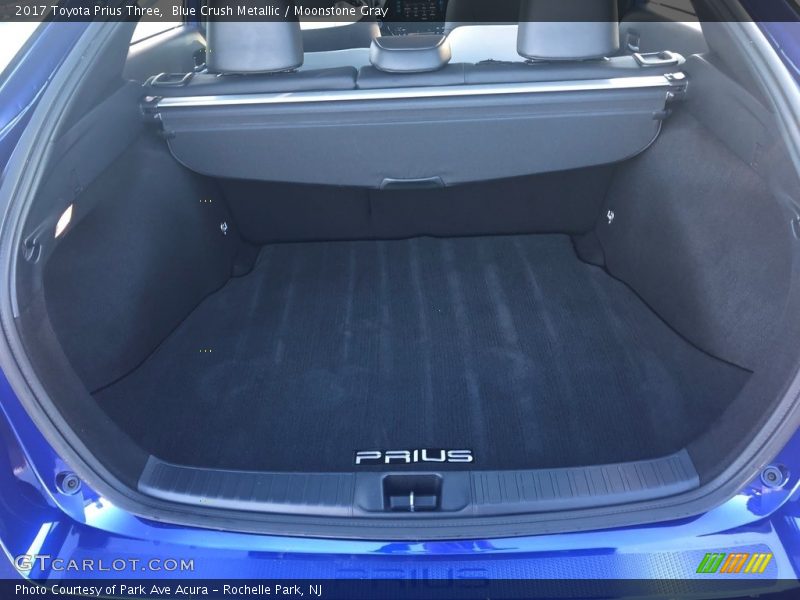 Blue Crush Metallic / Moonstone Gray 2017 Toyota Prius Three
