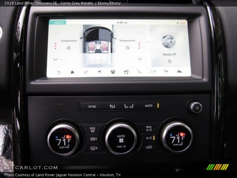 Corris Grey Metallic / Ebony/Ebony 2018 Land Rover Discovery SE