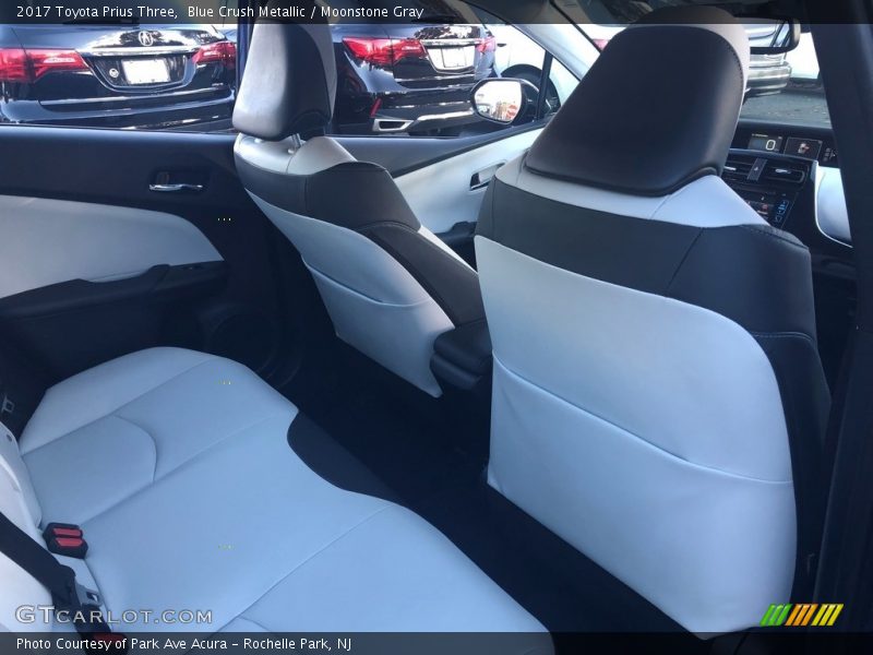 Blue Crush Metallic / Moonstone Gray 2017 Toyota Prius Three