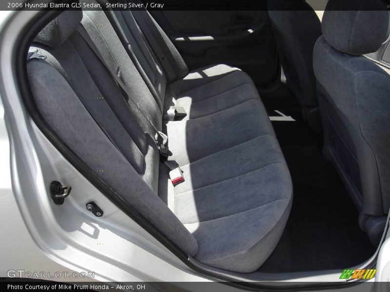 Sterling Silver / Gray 2006 Hyundai Elantra GLS Sedan