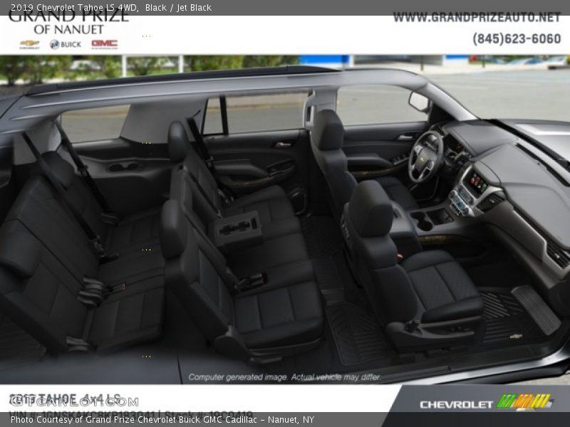 Black / Jet Black 2019 Chevrolet Tahoe LS 4WD