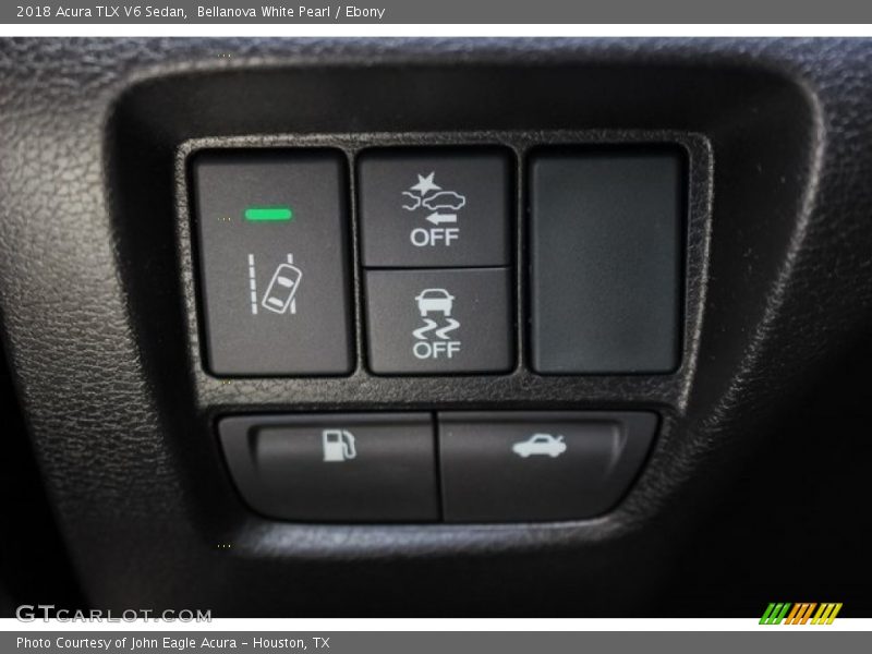 Bellanova White Pearl / Ebony 2018 Acura TLX V6 Sedan