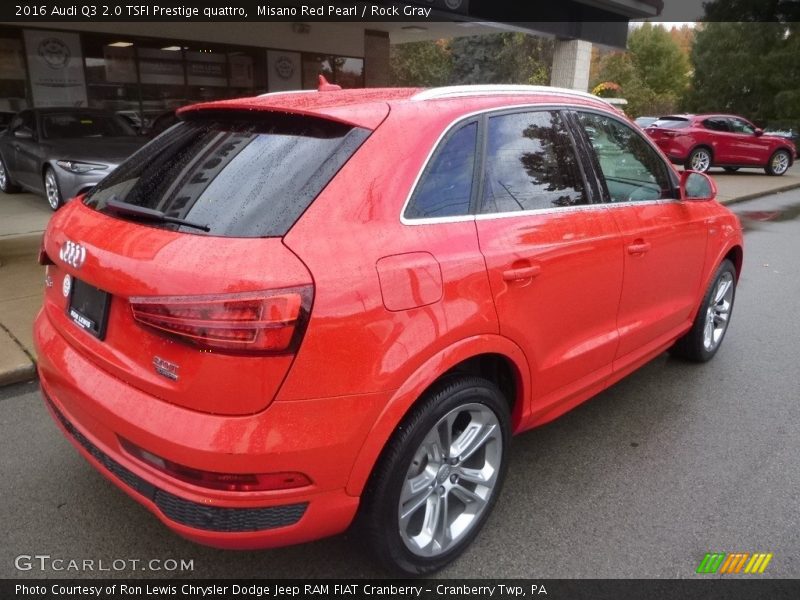 Misano Red Pearl / Rock Gray 2016 Audi Q3 2.0 TSFI Prestige quattro