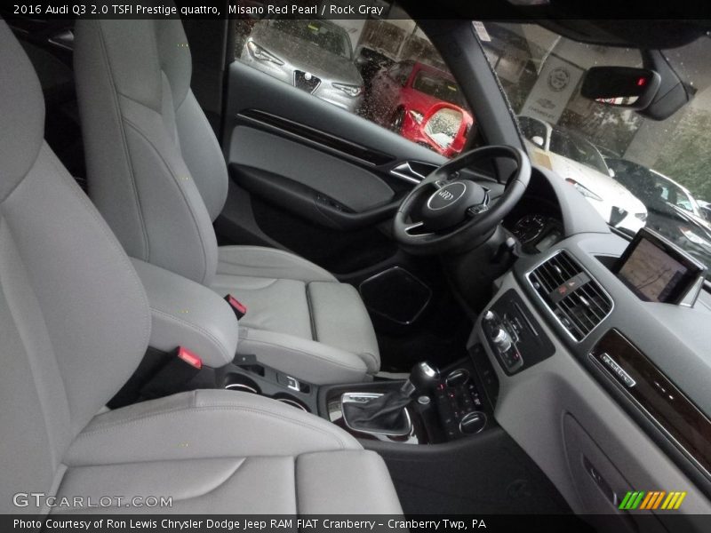 Misano Red Pearl / Rock Gray 2016 Audi Q3 2.0 TSFI Prestige quattro
