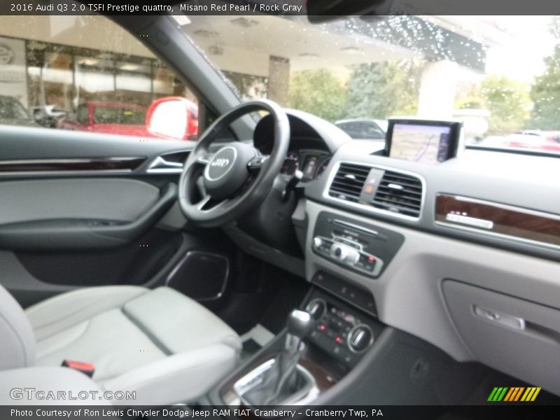Misano Red Pearl / Rock Gray 2016 Audi Q3 2.0 TSFI Prestige quattro