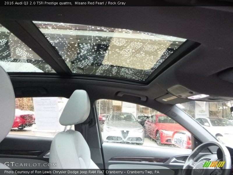 Misano Red Pearl / Rock Gray 2016 Audi Q3 2.0 TSFI Prestige quattro