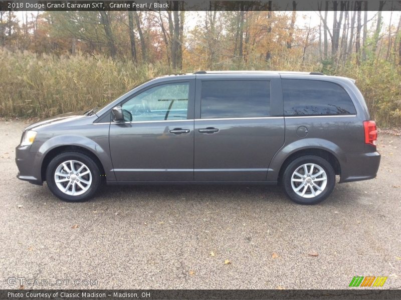 Granite Pearl / Black 2018 Dodge Grand Caravan SXT