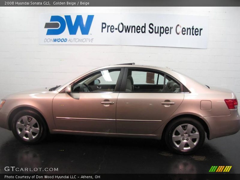Golden Beige / Beige 2008 Hyundai Sonata GLS