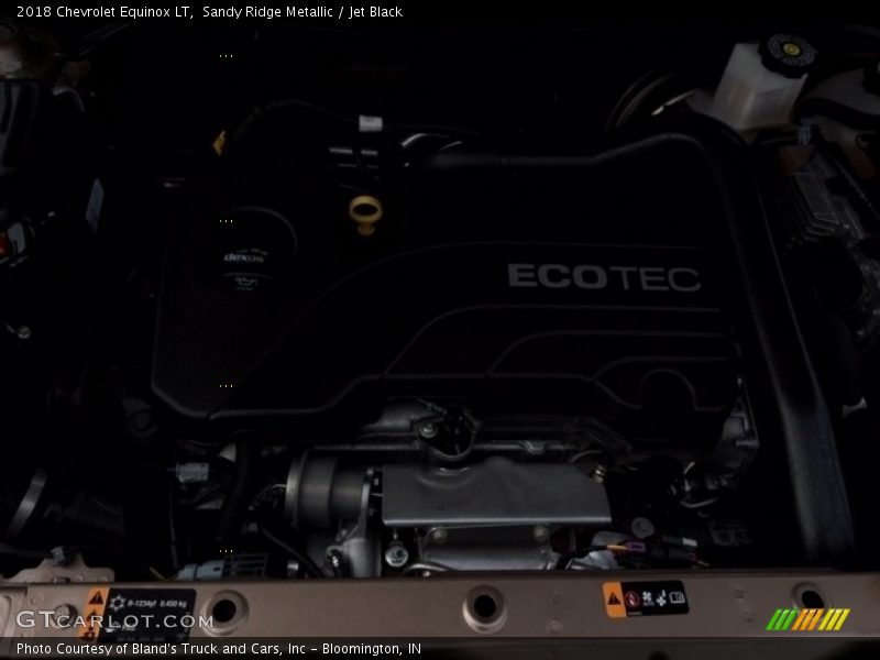 Sandy Ridge Metallic / Jet Black 2018 Chevrolet Equinox LT