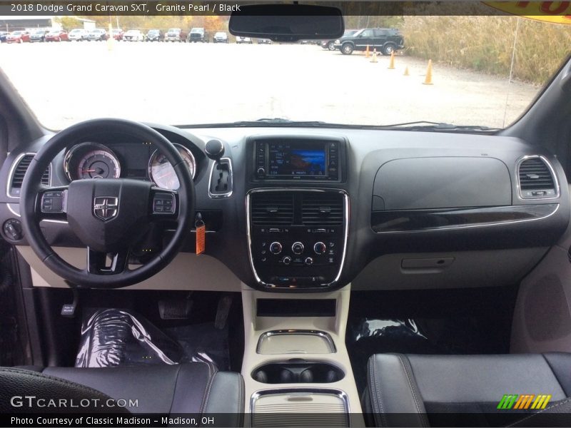 Granite Pearl / Black 2018 Dodge Grand Caravan SXT