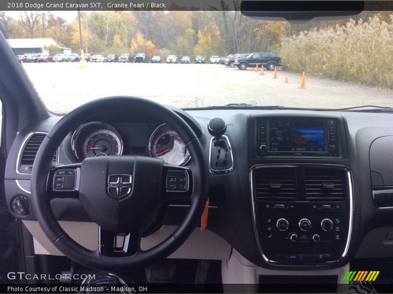 Granite Pearl / Black 2018 Dodge Grand Caravan SXT