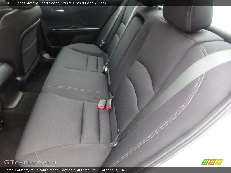 White Orchid Pearl / Black 2013 Honda Accord Sport Sedan