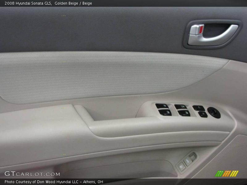 Golden Beige / Beige 2008 Hyundai Sonata GLS