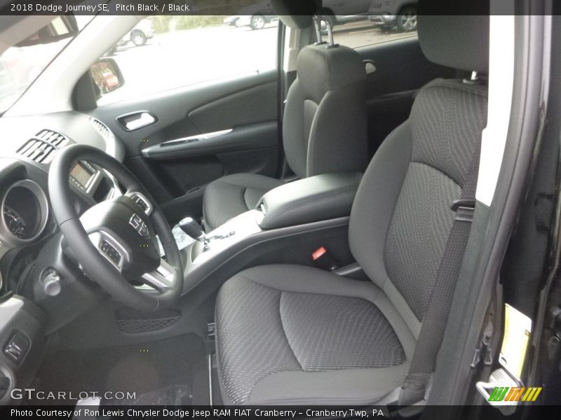 Pitch Black / Black 2018 Dodge Journey SE