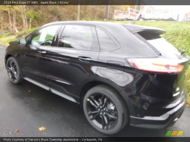 Agate Black / Ebony 2019 Ford Edge ST AWD