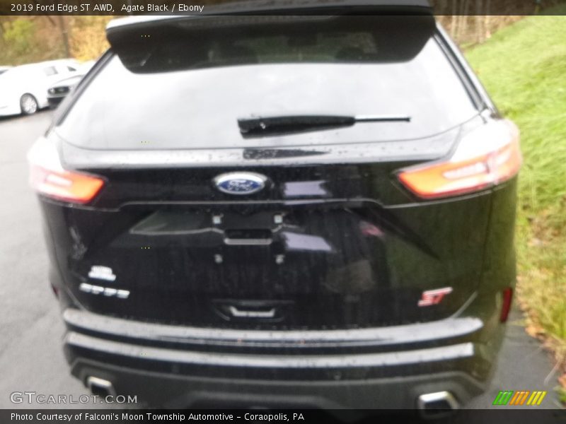 Agate Black / Ebony 2019 Ford Edge ST AWD