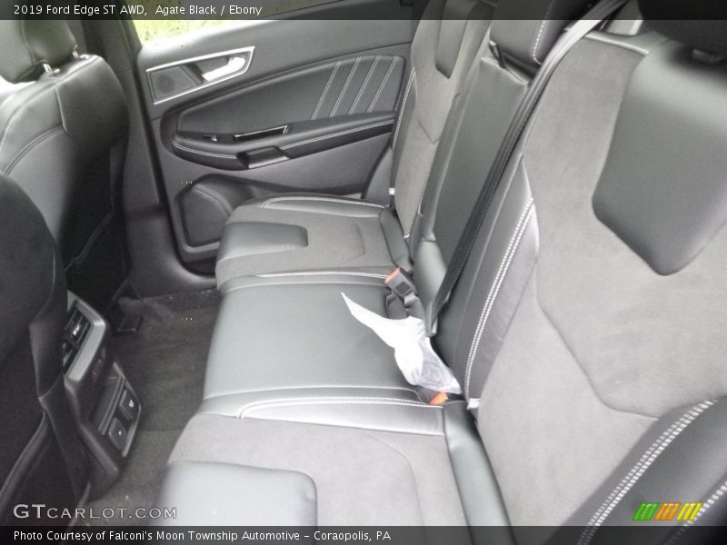 Rear Seat of 2019 Edge ST AWD