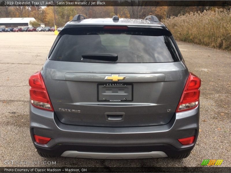 Satin Steel Metallic / Jet Black 2019 Chevrolet Trax LT AWD