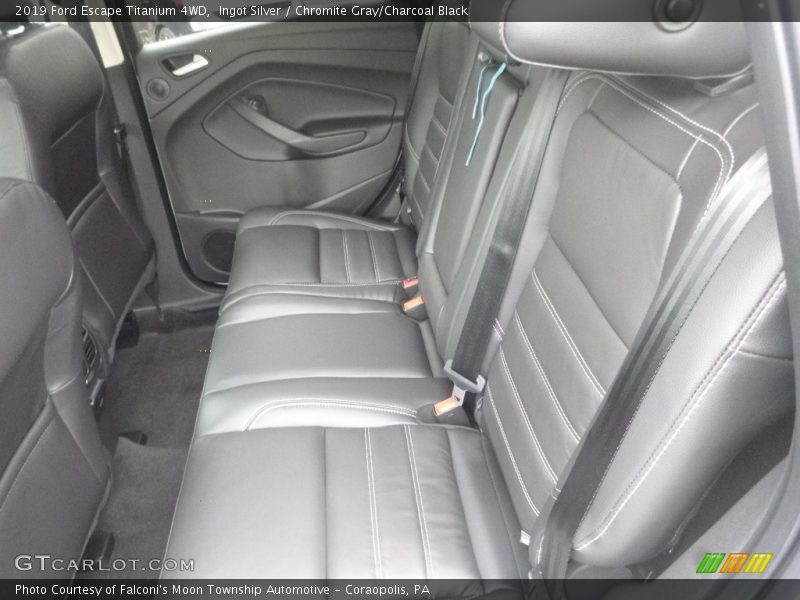Ingot Silver / Chromite Gray/Charcoal Black 2019 Ford Escape Titanium 4WD