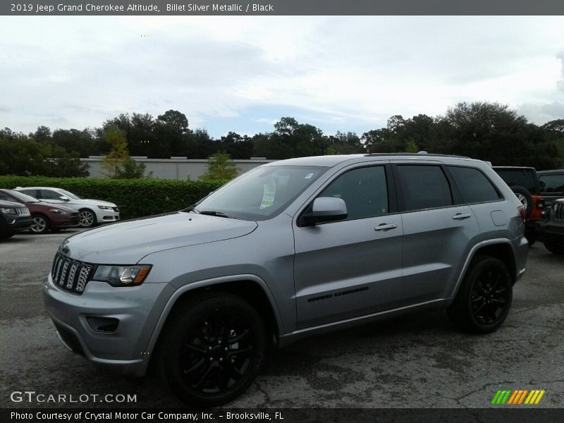 Billet Silver Metallic / Black 2019 Jeep Grand Cherokee Altitude