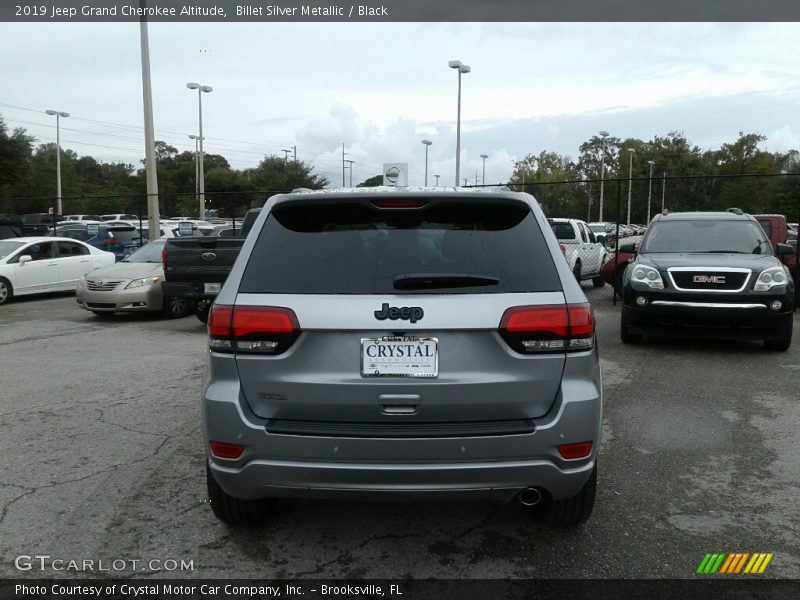 Billet Silver Metallic / Black 2019 Jeep Grand Cherokee Altitude
