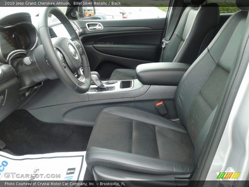 Billet Silver Metallic / Black 2019 Jeep Grand Cherokee Altitude