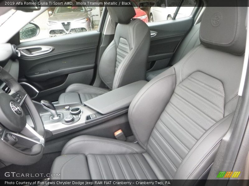 Front Seat of 2019 Giulia Ti Sport AWD