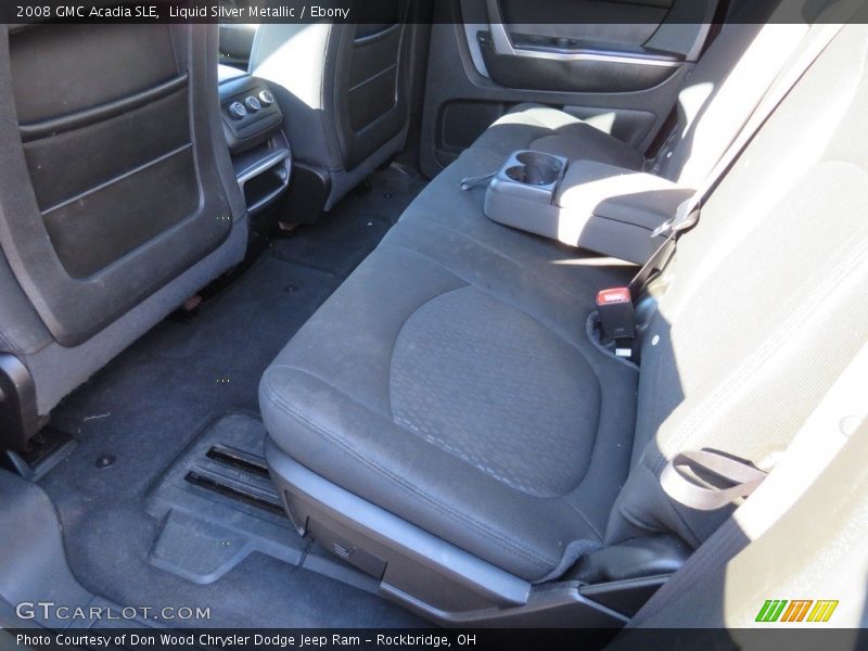 Liquid Silver Metallic / Ebony 2008 GMC Acadia SLE