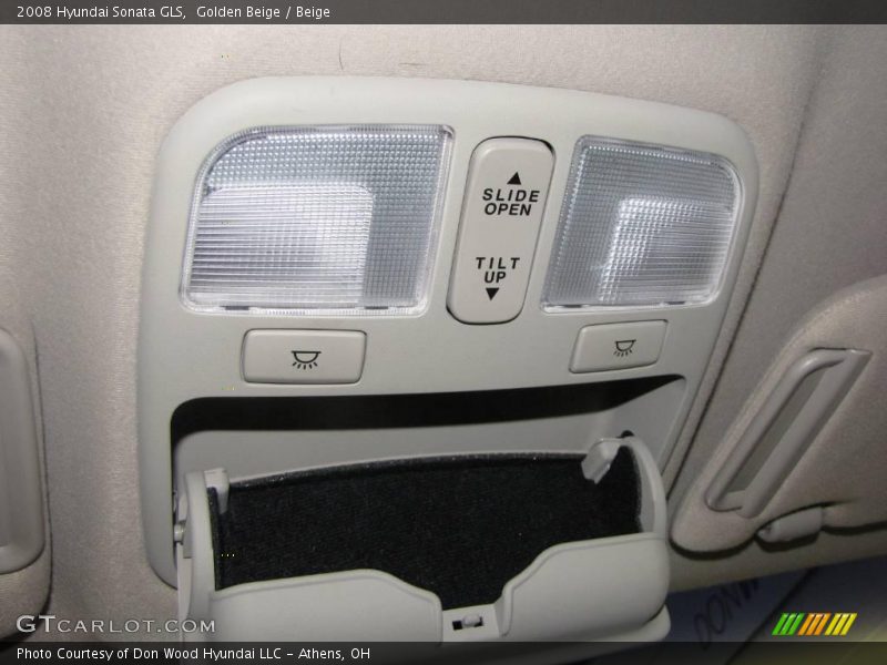 Golden Beige / Beige 2008 Hyundai Sonata GLS