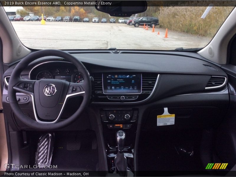 Dashboard of 2019 Encore Essence AWD