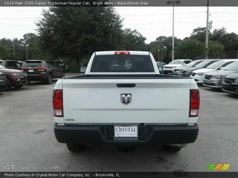 Bright White / Black/Diesel Gray 2019 Ram 1500 Classic Tradesman Regular Cab