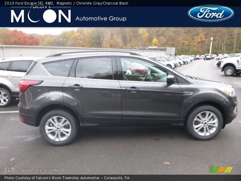 Magnetic / Chromite Gray/Charcoal Black 2019 Ford Escape SEL 4WD