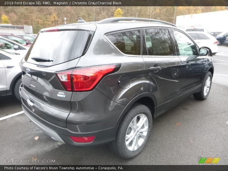 Magnetic / Chromite Gray/Charcoal Black 2019 Ford Escape SEL 4WD