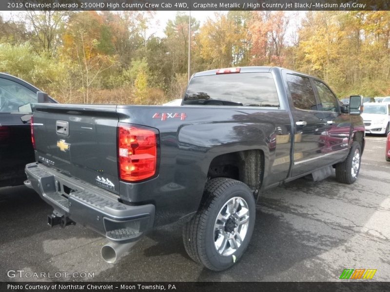 Graphite Metallic / High Country Jet Black/­Medium Ash Gray 2019 Chevrolet Silverado 2500HD High Country Crew Cab 4WD